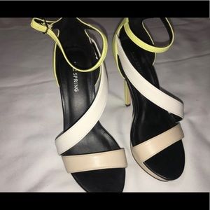 “Call It Spring” colorful heels